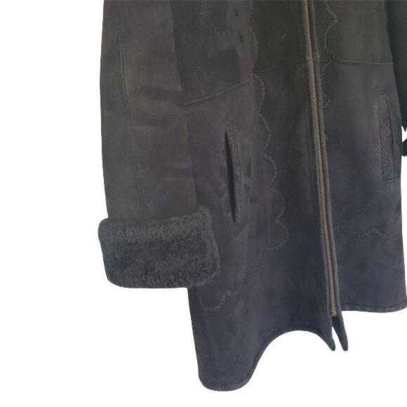 Vintage 60s/70s Italian made Deer skin Jacket with Hood - Picture 12 of 16